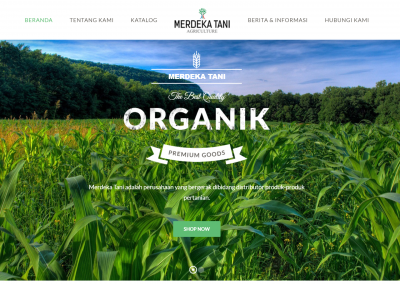 Website Merdeka Tani